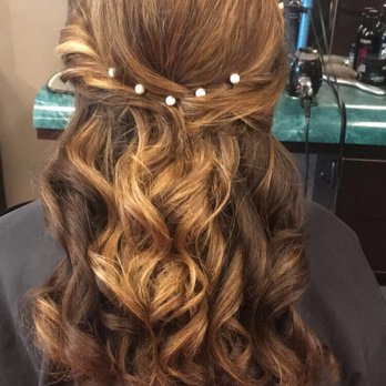 Chrysalis Salon - Half-updo for senior prom done at Chrysalis! Hair was done by Tony and highlights were done by Donna a month prior. - Massage Near Me - Staten Island, New York Chrysalis Salon - Half-updo for senior prom done at Chrysalis! Hair was done by Tony and highlights were done by Donna a month prior. - Massage Near Me - Staten Island, New York
