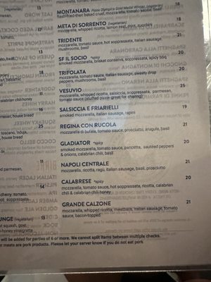 Menu photo 2 Partenope Ristorante Dallas, TX Menu photo 2 Partenope Ristorante Dallas, TX