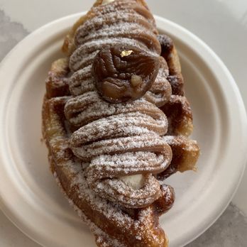 Croffle House - Mont Blanc Croffle - Bakeries Near Me - Flushing, New York Croffle House - Mont Blanc Croffle - Bakeries Near Me - Flushing, New York