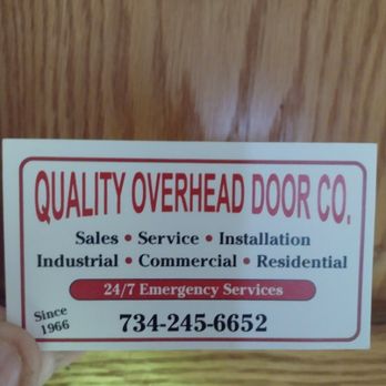 Quality Overhead Door - Garage Door Services Near Me - Garden City, Michigan Quality Overhead Door - Garage Door Services Near Me - Garden City, Michigan
