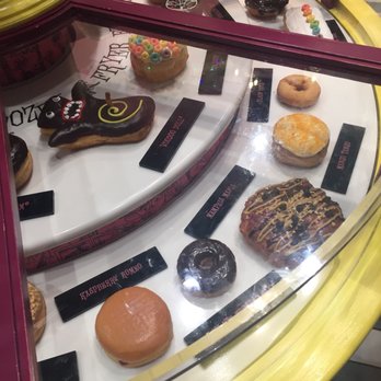 Voodoo Doughnut - Pick you're donut before you get to cashier. - Bakeries Near Me - Orlando, Florida Voodoo Doughnut - Pick you're donut before you get to cashier. - Bakeries Near Me - Orlando, Florida