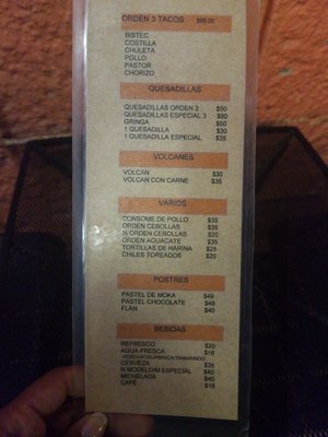 Menu photo 4 El Caminero Cuidad de México, DIF