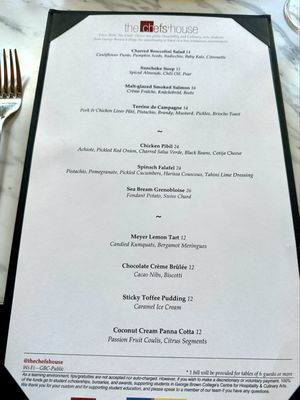 Menu photo 2 The Chef's House Toronto, ON Menu photo 2 The Chef's House Toronto, ON