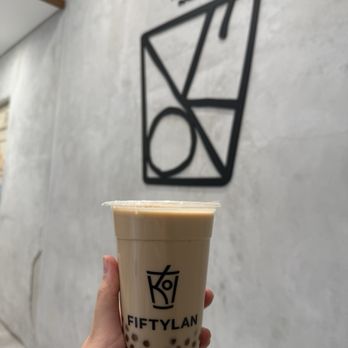 FIFTYLAN Koreatown - Golden Bubble Milk Tea - Bubble Tea Near Me - New York, New York FIFTYLAN Koreatown - Golden Bubble Milk Tea - Bubble Tea Near Me - New York, New York