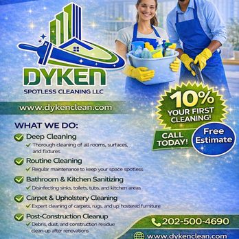 Dyken Clean - Ours services - Home Cleaning Near Me - Washington, DC, District of Columbia Dyken Clean - Ours services - Home Cleaning Near Me - Washington, DC, District of Columbia
