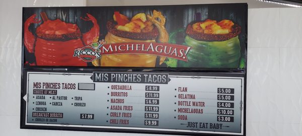 Menu photo 6 Mis Pinchis Tacos Yermo, CA