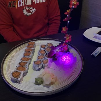 Ninja Sushi - Spicy tuna and spicy yellow tail. Fun light makes it exciting. - Japanese Near Me - Colesville, Maryland Ninja Sushi - Spicy tuna and spicy yellow tail. Fun light makes it exciting. - Japanese Near Me - Colesville, Maryland