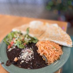 Tacotarian - Quesadilla plate