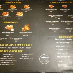 White Beard Fish & Chips - Menu