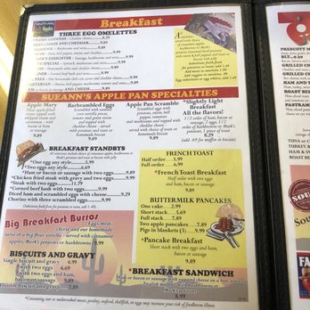 That Apple Pan - Breakfast menu - Breakfast & Brunch Near Me - Prescott, Arizona That Apple Pan - Breakfast menu - Breakfast & Brunch Near Me - Prescott, Arizona
