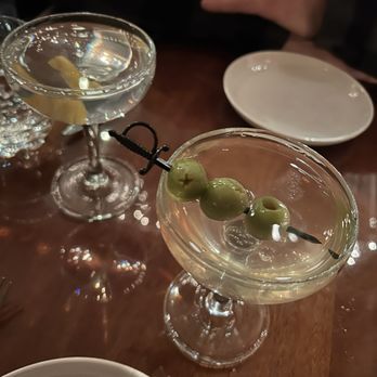 Don Angie - Dirty and dry gin martinis - Italian Near Me - New York, New York