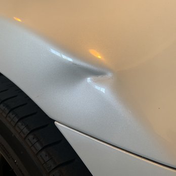 JL Dent Removal - Before - Mobile Dent Repair Near Me