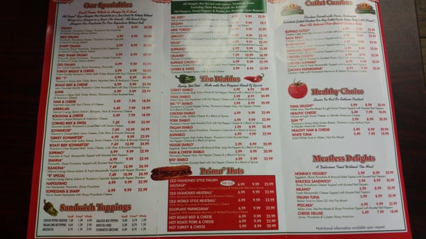 Menu photo 7 PrimoHoagies Lancaster, PA