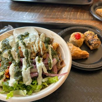 La’Baik - Lamb, Beef Gyro Rice Bowl, Baklava Sampler - Mediterranean Near Me - Alexandria, Virginia La’Baik - Lamb, Beef Gyro Rice Bowl, Baklava Sampler - Mediterranean Near Me - Alexandria, Virginia