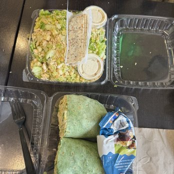 Vinny's Cafe - Chicken Caesar Wrap and Chicken Caesar Salad - Salad Near Me - Boca Raton, Florida Vinny's Cafe - Chicken Caesar Wrap and Chicken Caesar Salad - Salad Near Me - Boca Raton, Florida