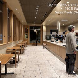 Starbucks - The interior of location.