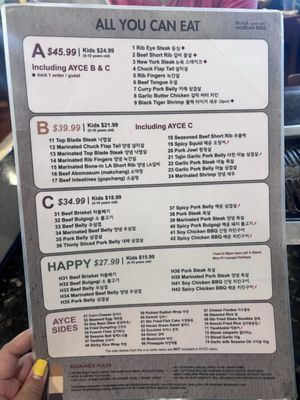Menu photo 4 Buga Korean BBQ San Diego, CA