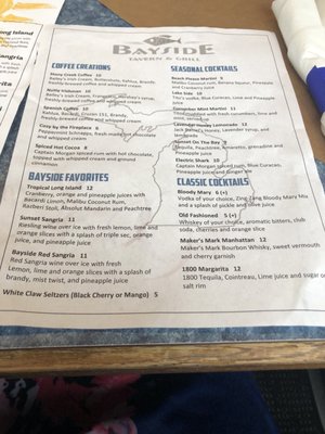Menu photo 3 Bobby Mac's Bayside Tavern & Grill Fair Haven, MI