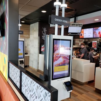McDonald's - Self serve ordering...which I HATE - Burgers Near Me - Potterville, Michigan McDonald's - Self serve ordering...which I HATE - Burgers Near Me - Potterville, Michigan