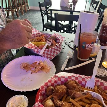 Shrimp It Up - Boiled shrimp basket did not disappoint. - Seafood Near Me - Aransas Pass, Texas Shrimp It Up - Boiled shrimp basket did not disappoint. - Seafood Near Me - Aransas Pass, Texas