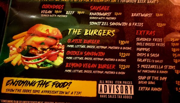 Menu photo 6 Berlin Bar Las Vegas, NV