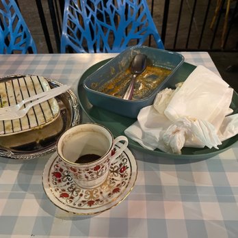 Miss Cafe - What's in this photo? Cleared and almost licked plates. - Turkish Near Me - Seattle, Washington Miss Cafe - What's in this photo? Cleared and almost licked plates. - Turkish Near Me - Seattle, Washington