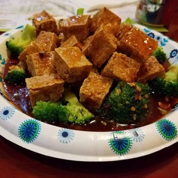Happy Cuisine - Tofu general tso. - Asian Fusion Near Me - McCordsville, Indiana