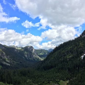 Snow Lake - View from source lake - Hiking Near Me - North Bend, Washington