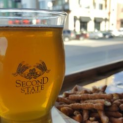 Second State Brewing - Pretzels and beer!