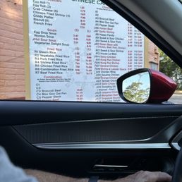 Drive thru only Drive thru only