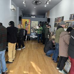Want List Records - Opening day in Belmont