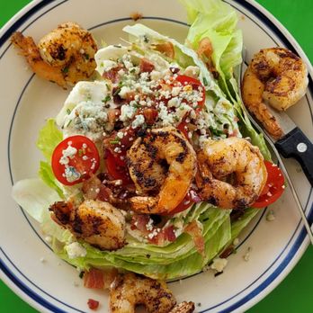 Millies Kitchen & Cocktails - Wedge salad with shrimp - Seafood Near Me - Houston, Texas Millies Kitchen & Cocktails - Wedge salad with shrimp - Seafood Near Me - Houston, Texas