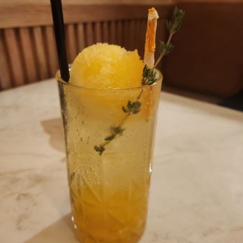 Woodam  - Jeju Tangerine Fizz - Jeju Island - Korean Near Me - Flushing, New York