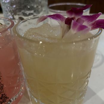 Lady Dahlia Tequila Bar - Ginger peach marg - Bars Near Me - Mount Prospect, Illinois