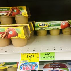 Crest Foods - One of the MANY mouse droppings I found on these shelves.