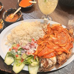Fried tilapia Fried tilapia