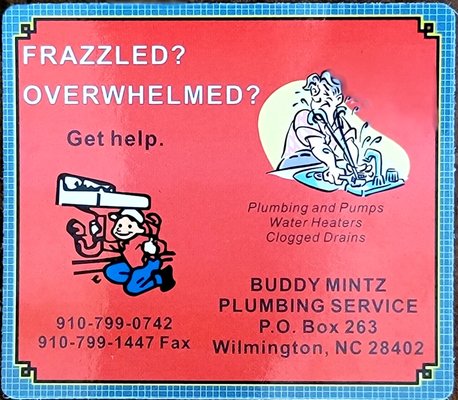 Buddy Mintz Plumbing Services Logo