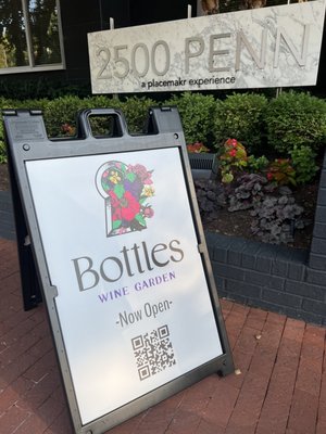 Bottles Wine Garden by null Bottles Wine Garden by null