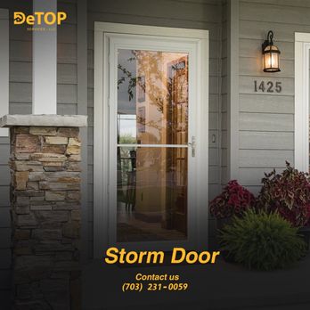 DeTop Services - Storm door - Handyman Near Me