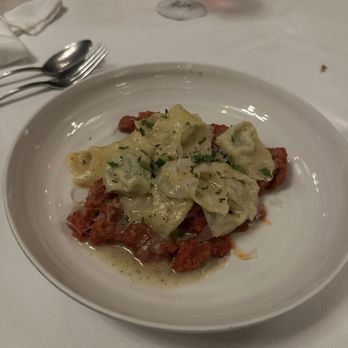 Fachini - Stuffed tortellini with mashed meatballs - Italian Near Me - Dallas, Texas