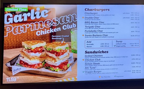 Menu photo 3 Habit Burger & Grill Alameda, CA Menu photo 3 Habit Burger & Grill Alameda, CA