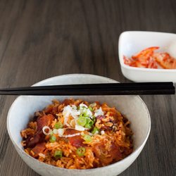 Catering With Her - Kimchi fried rice.