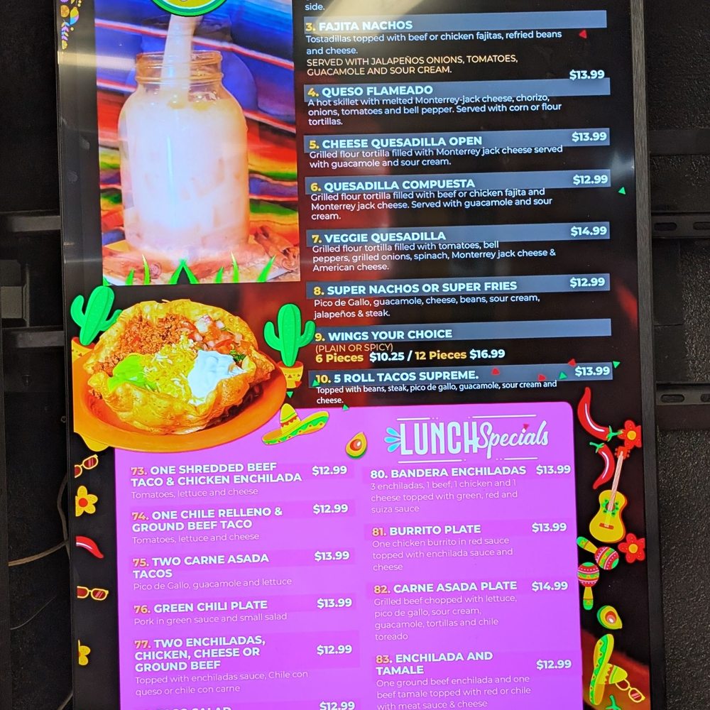 Jalapeno's Restaurant - Menu Update 5/28/25 - Mexican Near Me - Florence, Arizona