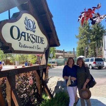 Oakside - This is the view from the restaurants on patio. It's much prettier in person because the have hanging flower baskets which are beautiful. - Seafood Near Me - Big Bear Lake, California Oakside - This is the view from the restaurants on patio. It's much prettier in person because the have hanging flower baskets which are beautiful. - Seafood Near Me - Big Bear Lake, California