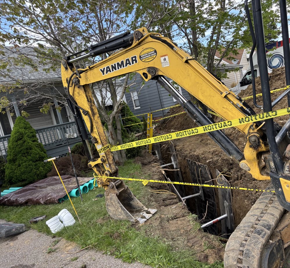 Slide of AB Excavation and Drain