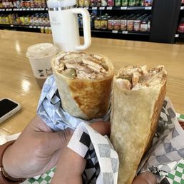 Chicken Schwarma Wrap