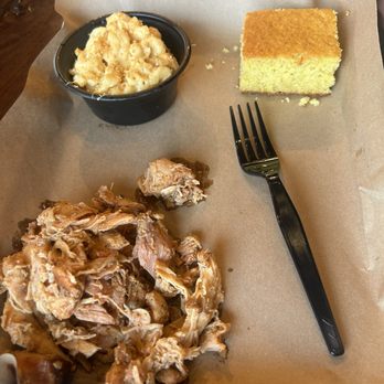 Mission BBQ - Pulled chicken Mac and Maggie's Mac-N-Cheese - Barbeque Near Me - Parma, Ohio Mission BBQ - Pulled chicken Mac and Maggie's Mac-N-Cheese - Barbeque Near Me - Parma, Ohio