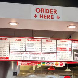 Menu board
