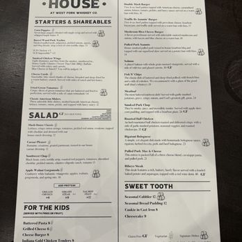 West Fork Whiskey - Westfield - Menu - Venues & Event Spaces Near Me - Westfield, Indiana