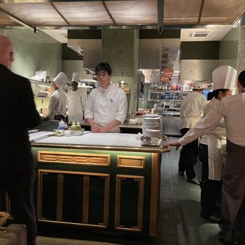 Le Coucou - Seated right by the kitchen. Very entertaining. - French Near Me - New York, New York Le Coucou - Seated right by the kitchen. Very entertaining. - French Near Me - New York, New York
